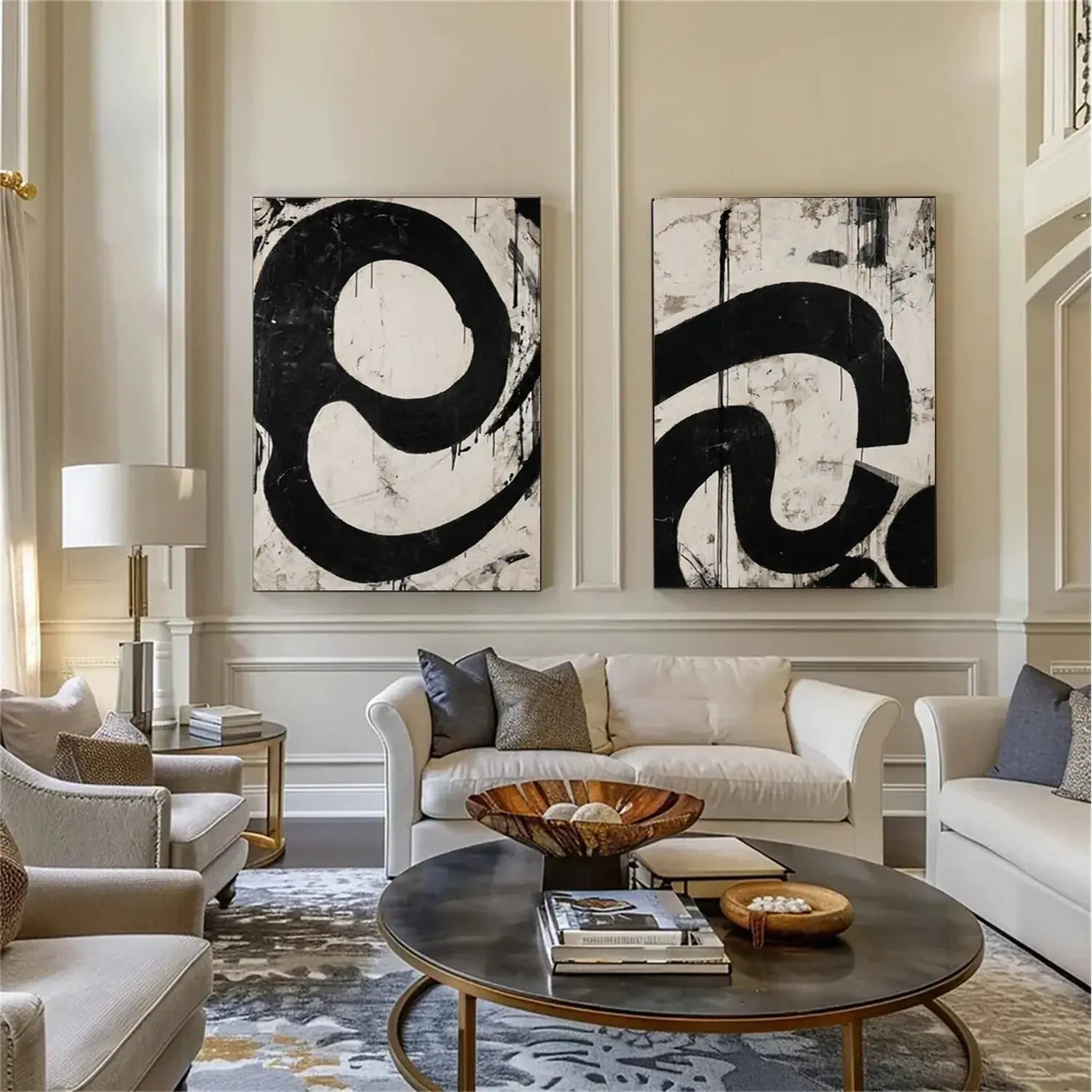 Wabi Sabi Canvas Art Set of 2 #WS018