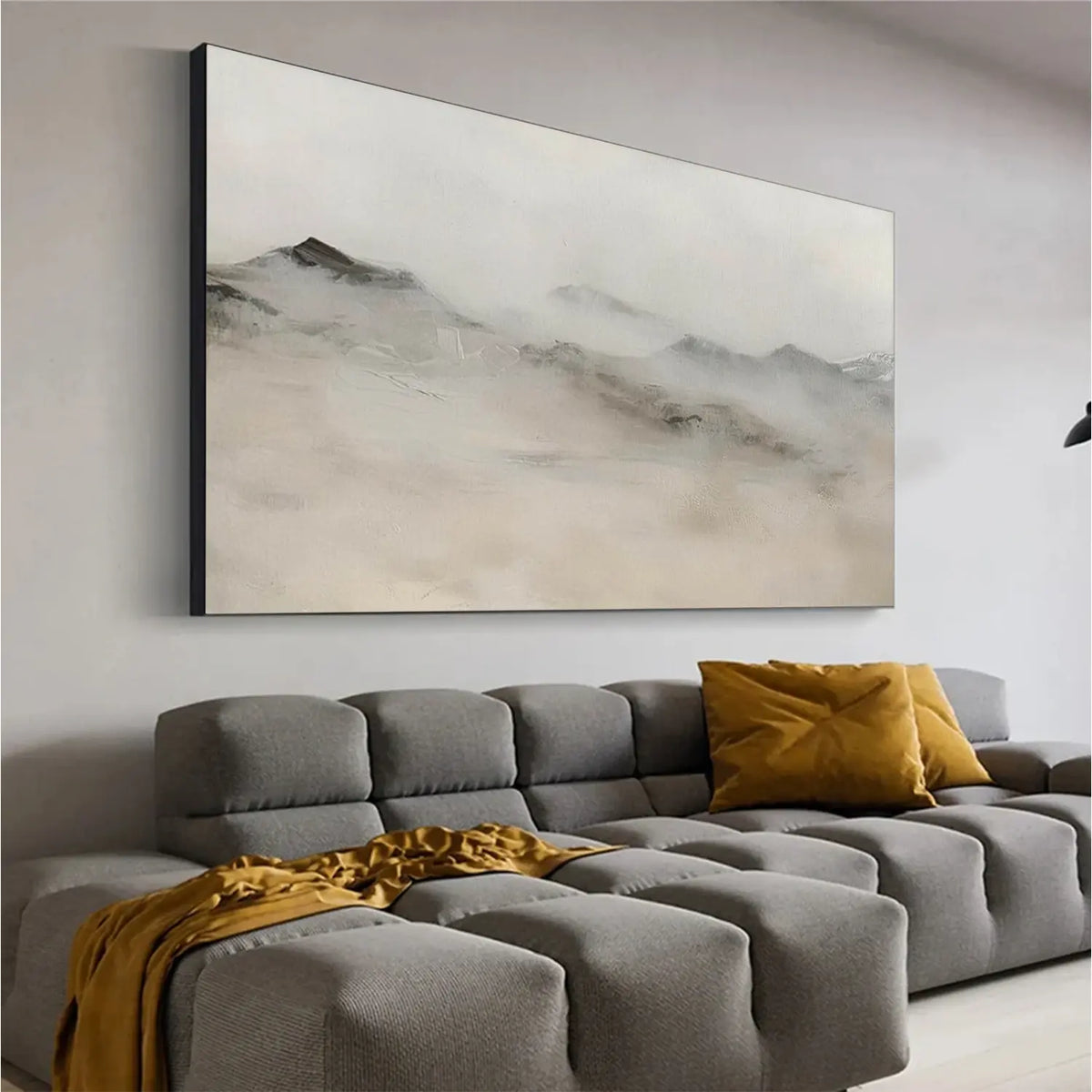 Abstract Mountain Canvas Art #MM033