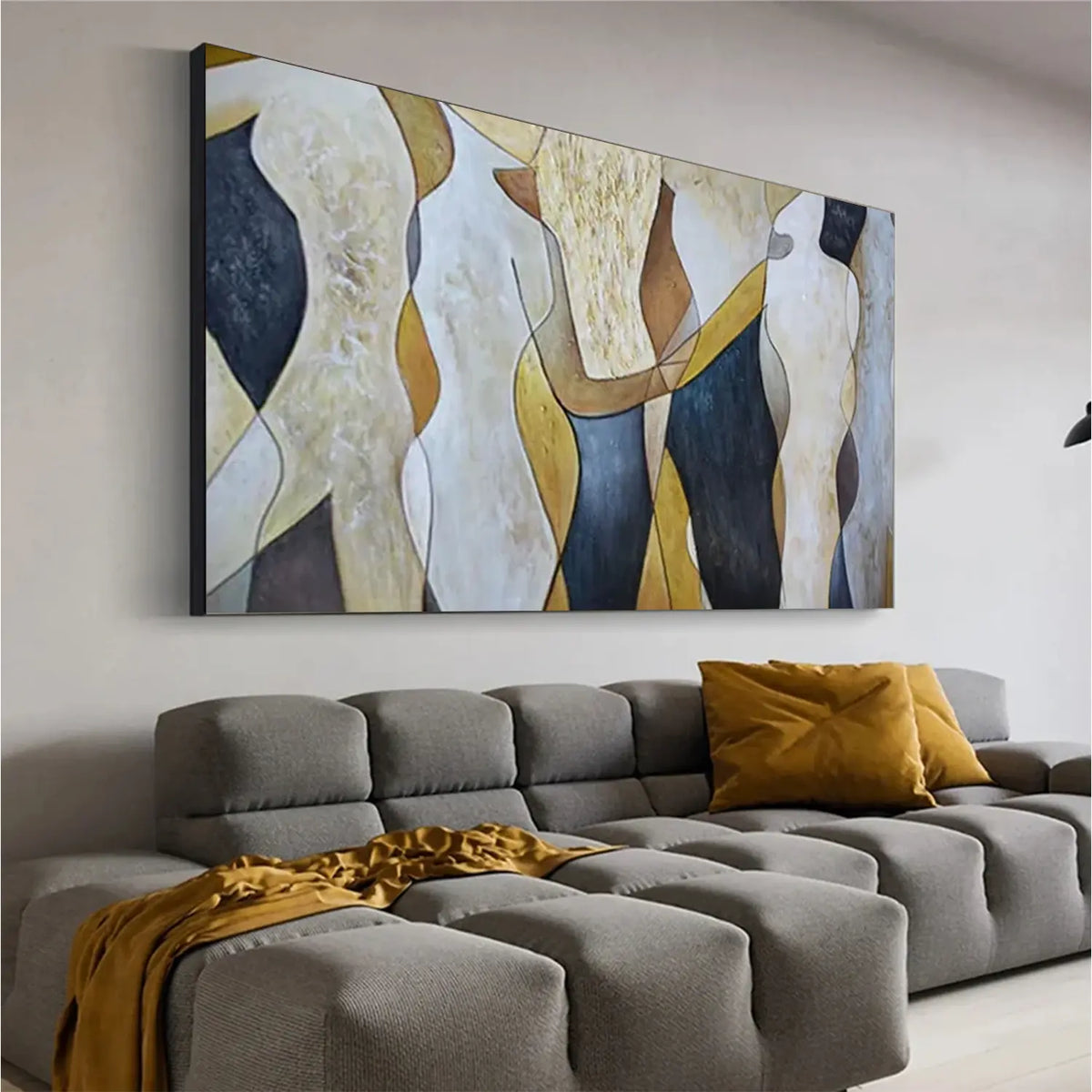 Abstract People Canvas Art #AW182