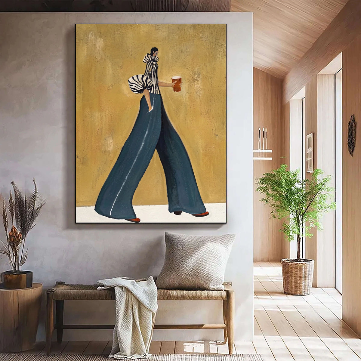 Vintage Americana Art Retro Modern #VA106