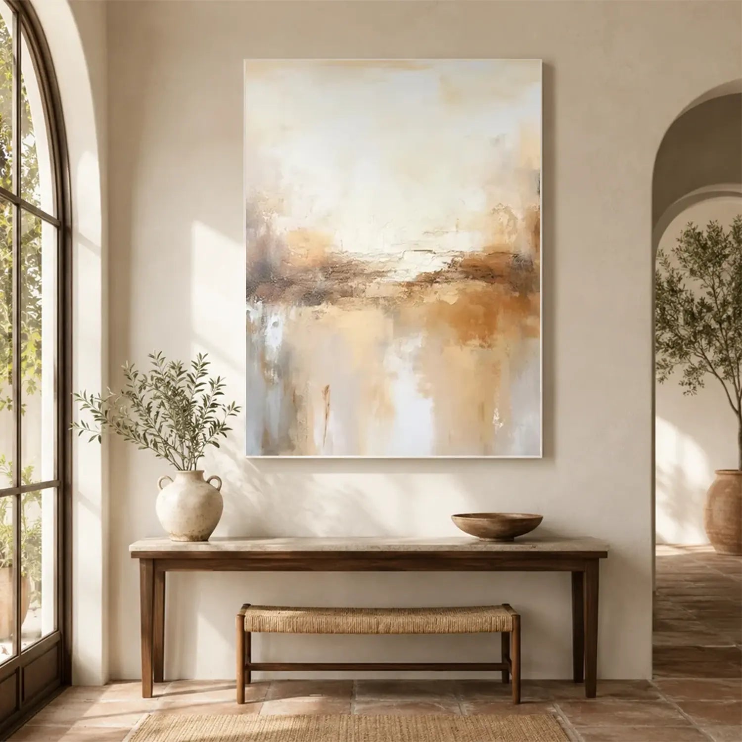 Abstract Textured Wall Art #AW149