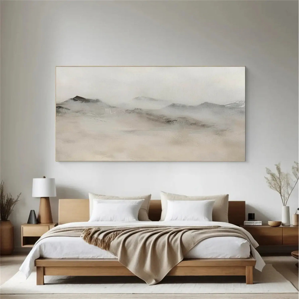 Abstract Mountain Canvas Art #MM033