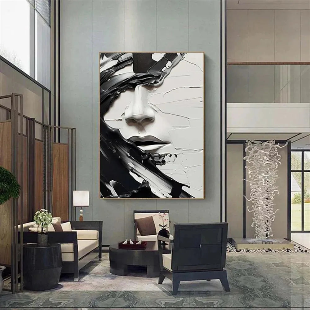 Abstract People Canvas Art #AE011
