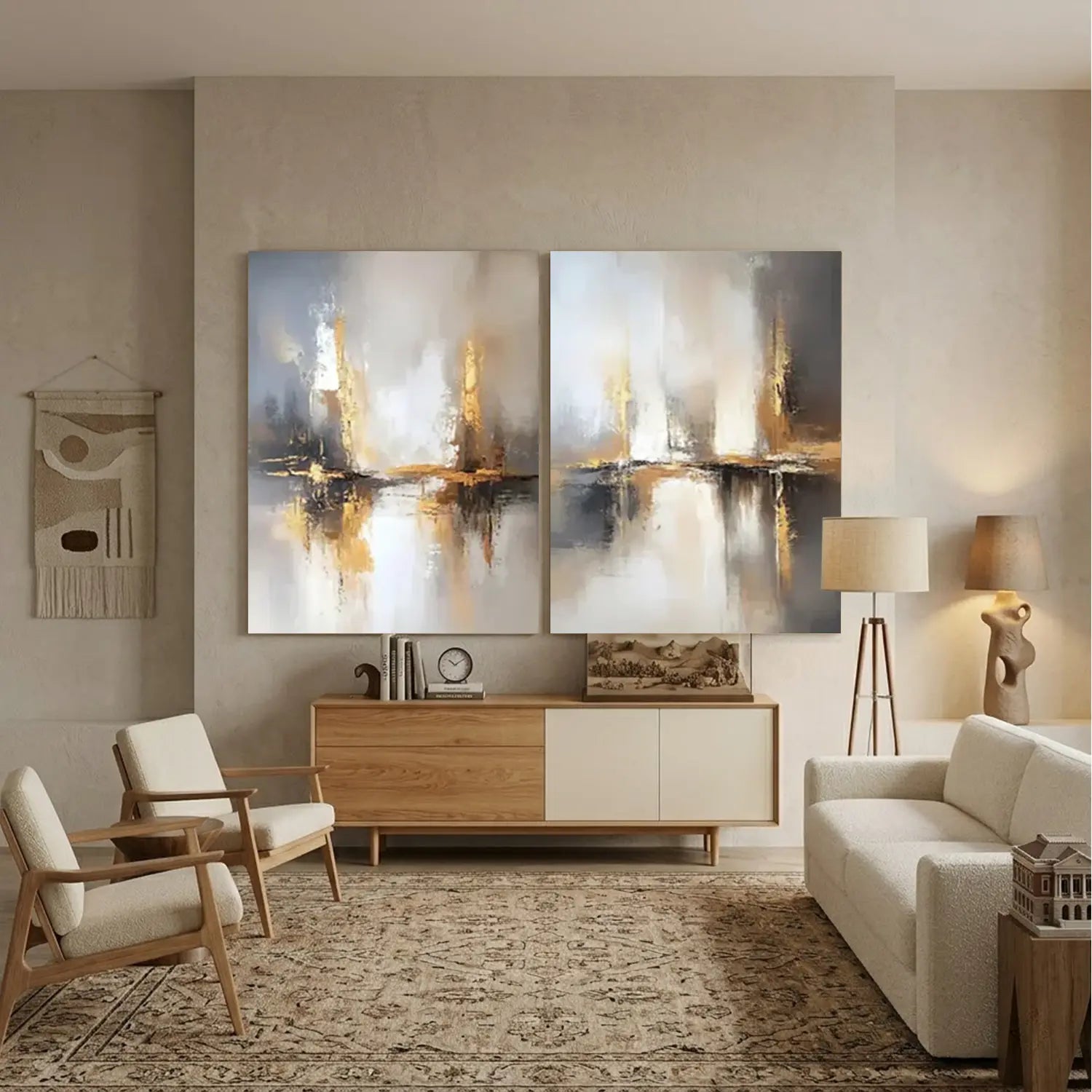 Abstract Painting Set of 2