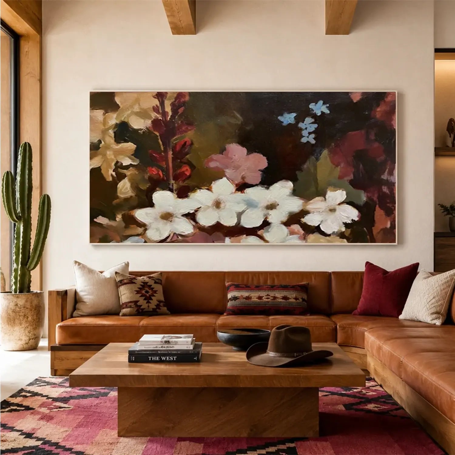 Flower Abstract Wall Art #FT043
