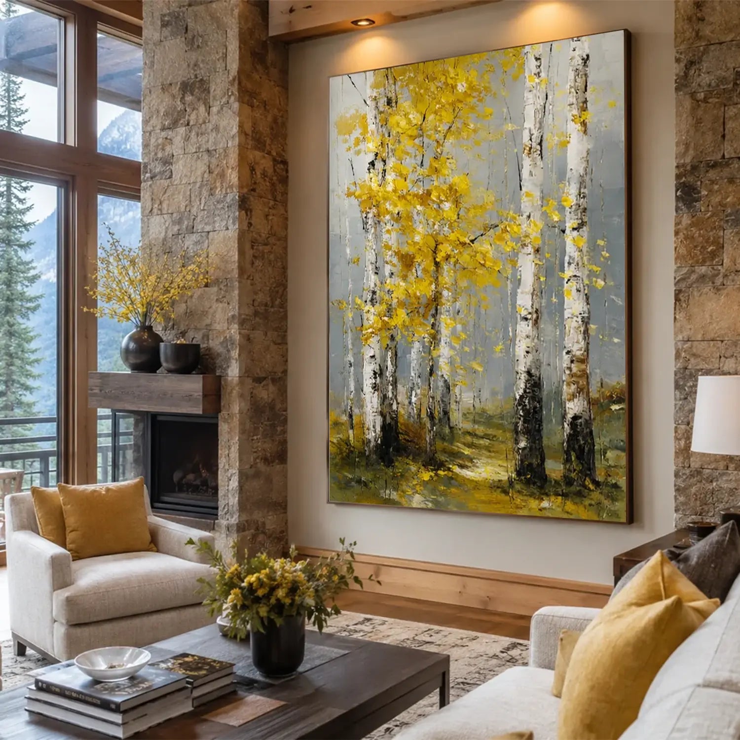 Tree Abstract Wall Art #FT051