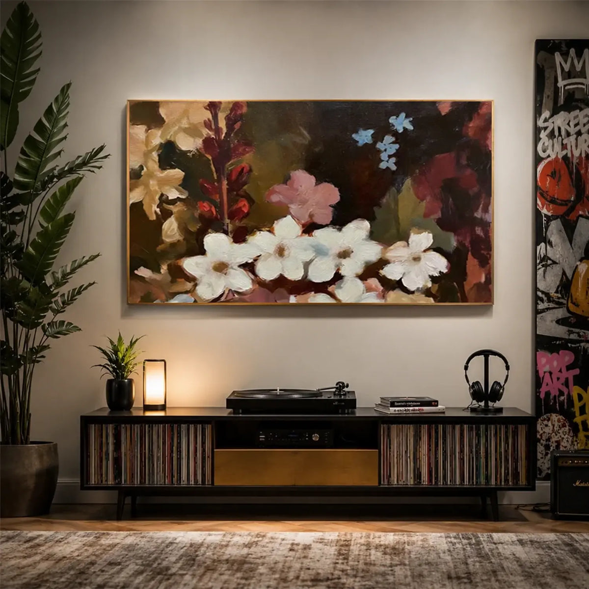 Flower Abstract Wall Art #FT043
