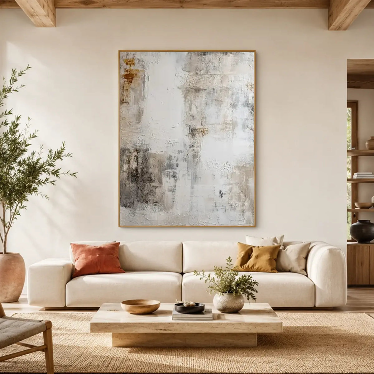 Abstract Textured Wall Art #AW150