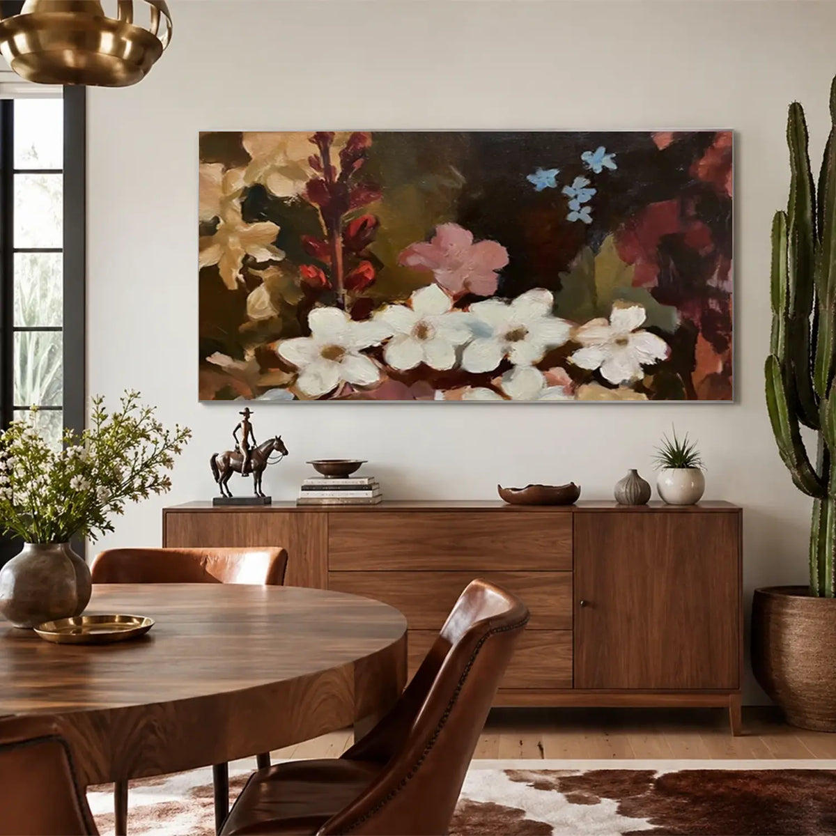 Flower Abstract Wall Art #FT043