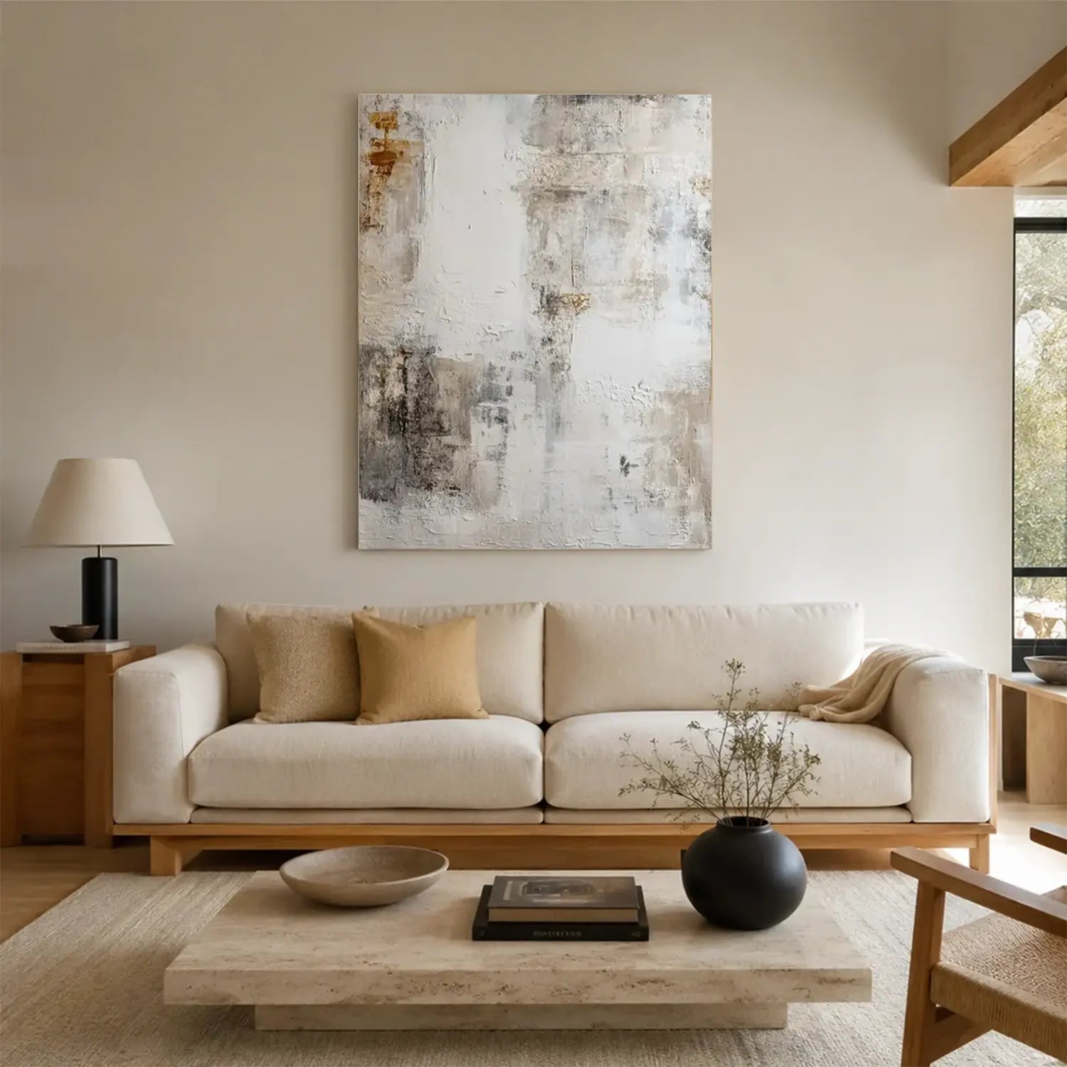Abstract Textured Wall Art #AW150