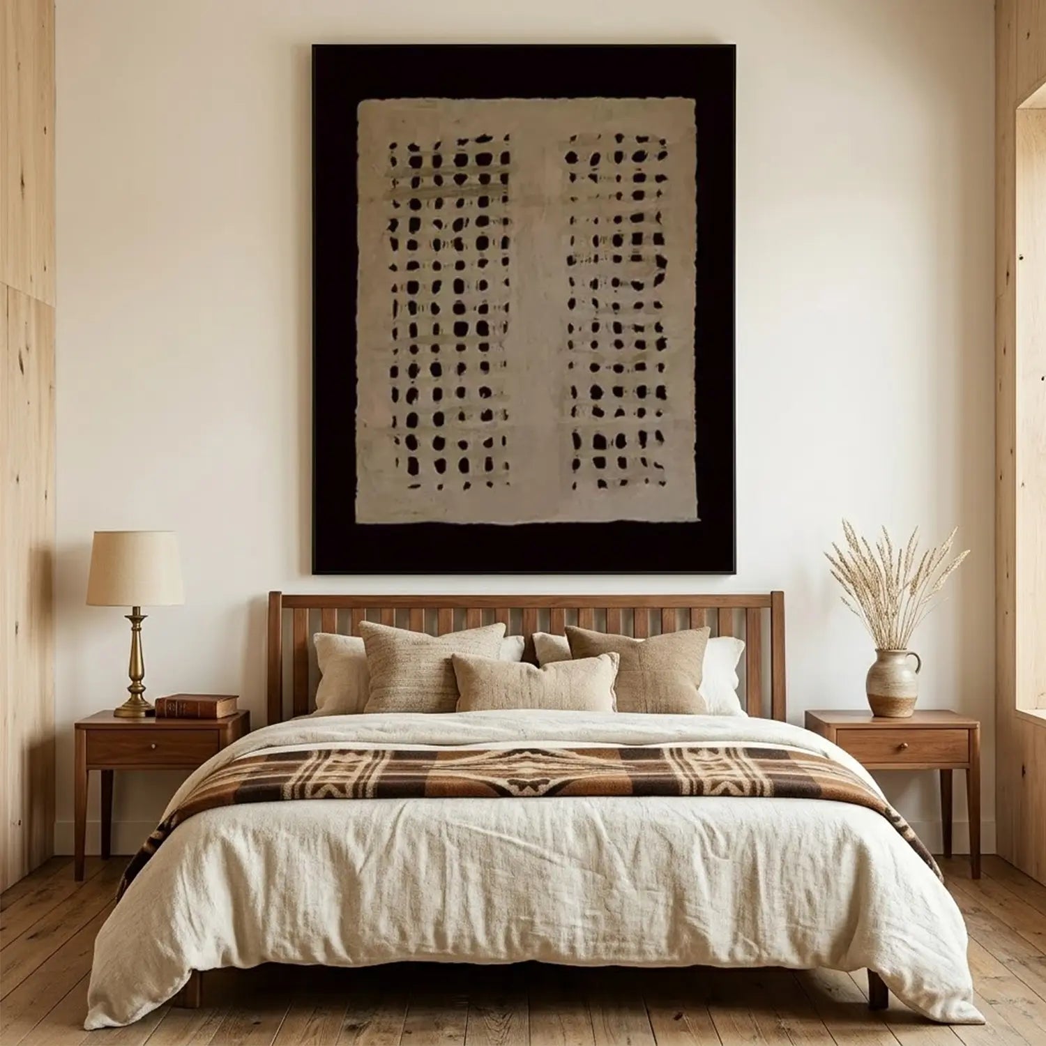 Brown & Black Wabi Sabi Wall Art
