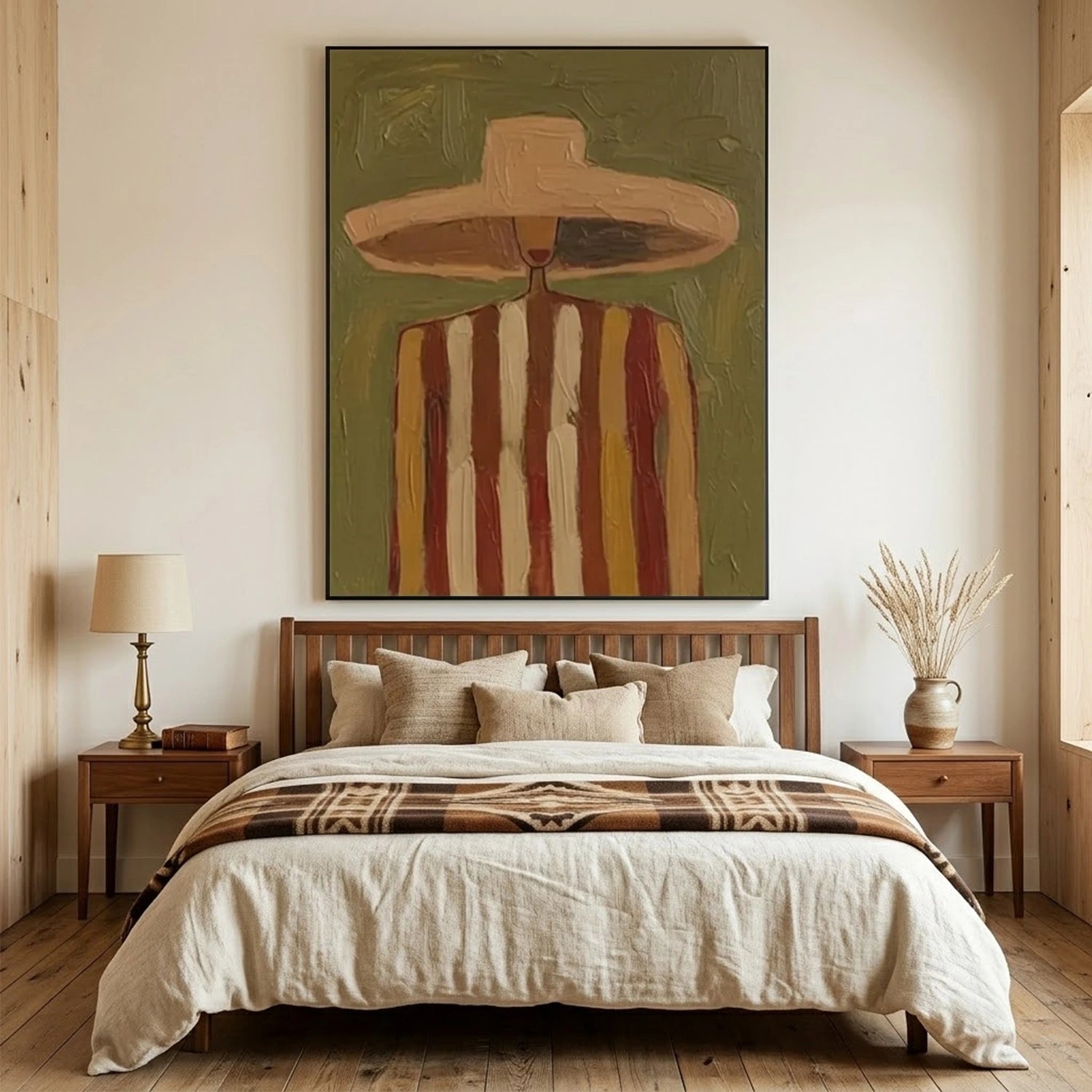 Vintage Americana Art | Voyager In Veridian Haze