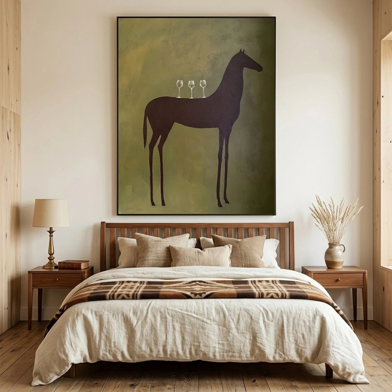 Vintage Americana Art | Quiet Toast
